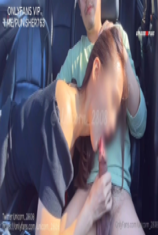 น้องยูนิเยสบนรถ ONLYFANS uni