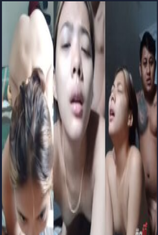 คลิปหลุดทางบ้าน วัยรุ่นเด็ดหน้าบ้านๆ โดนท่าหมากระแทกเน้นๆ