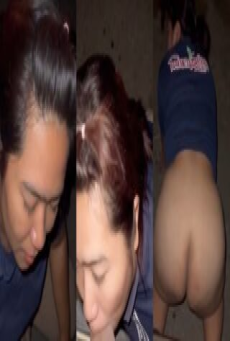 คลิปหลุดไทย พนักงานเสริฟร้านอาหารโดนลูกค้ามอมเหล้าล่อมาเย็ดกลางถนน ควักควยให้โม๊คแฉะ ก่อนแอ่นหีกระแทกเย็ดท่าหมาจุกๆ เสียบสดเสียวๆ